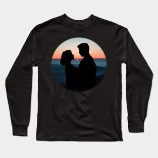 Sunset Couple Love Long Sleeve T-Shirt